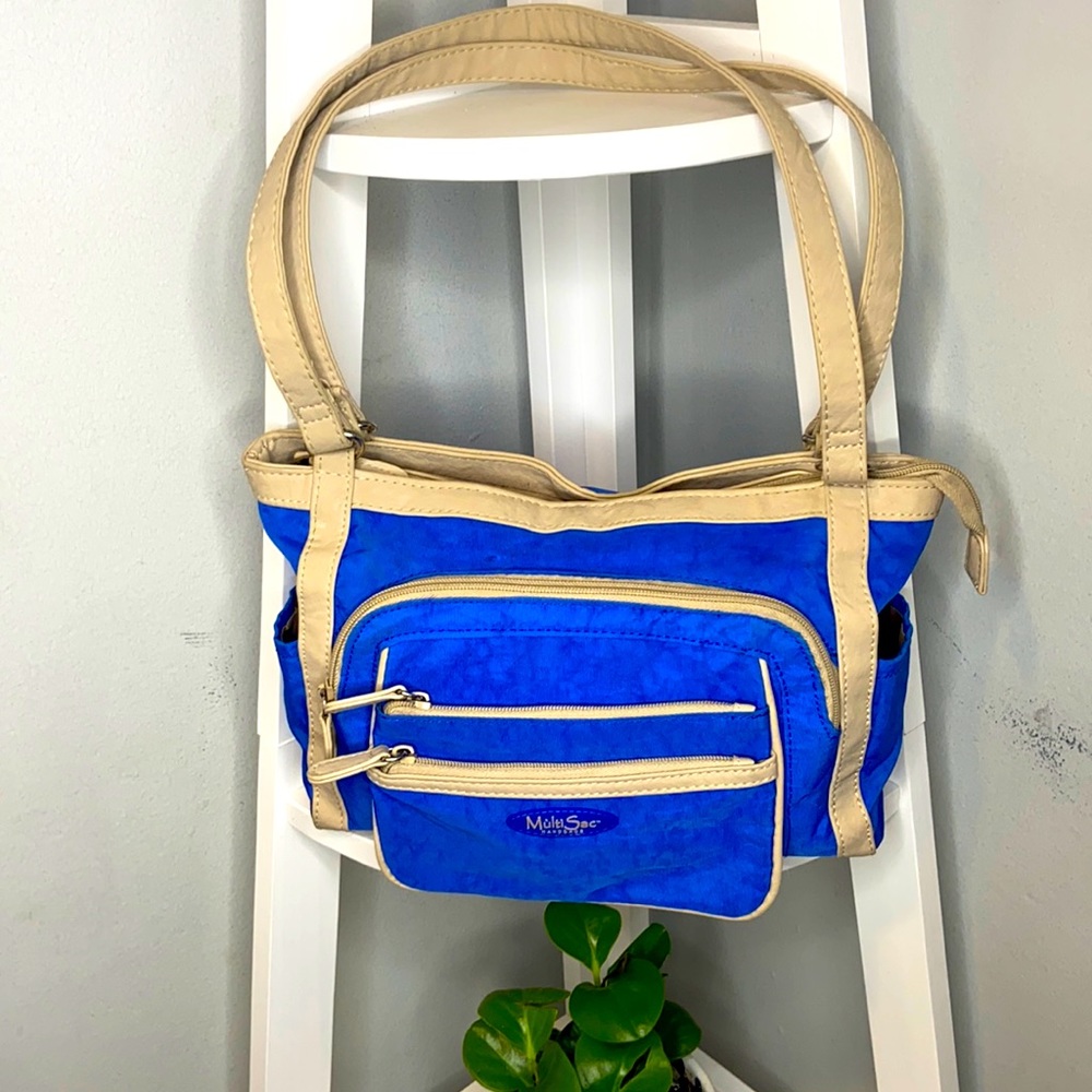 Blue MultiSac Handbag
